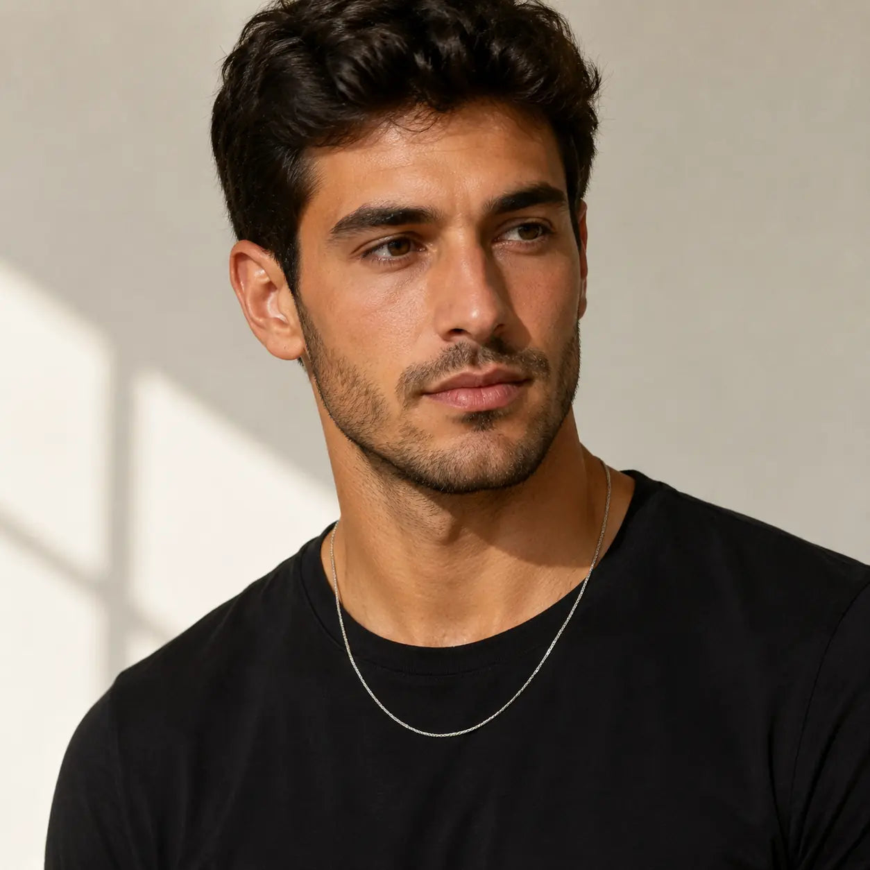 Jake 925 Silver Necklace For Men