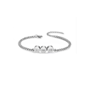 Zohare Custom Engraved Men Bracelet Silver