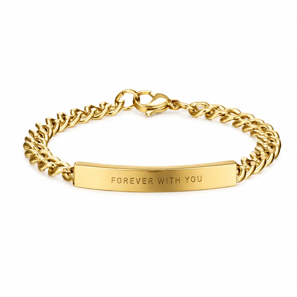 Niale Custom Engraved Bracelet for Men