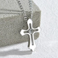 Holy Cross Custom Photo Necklace