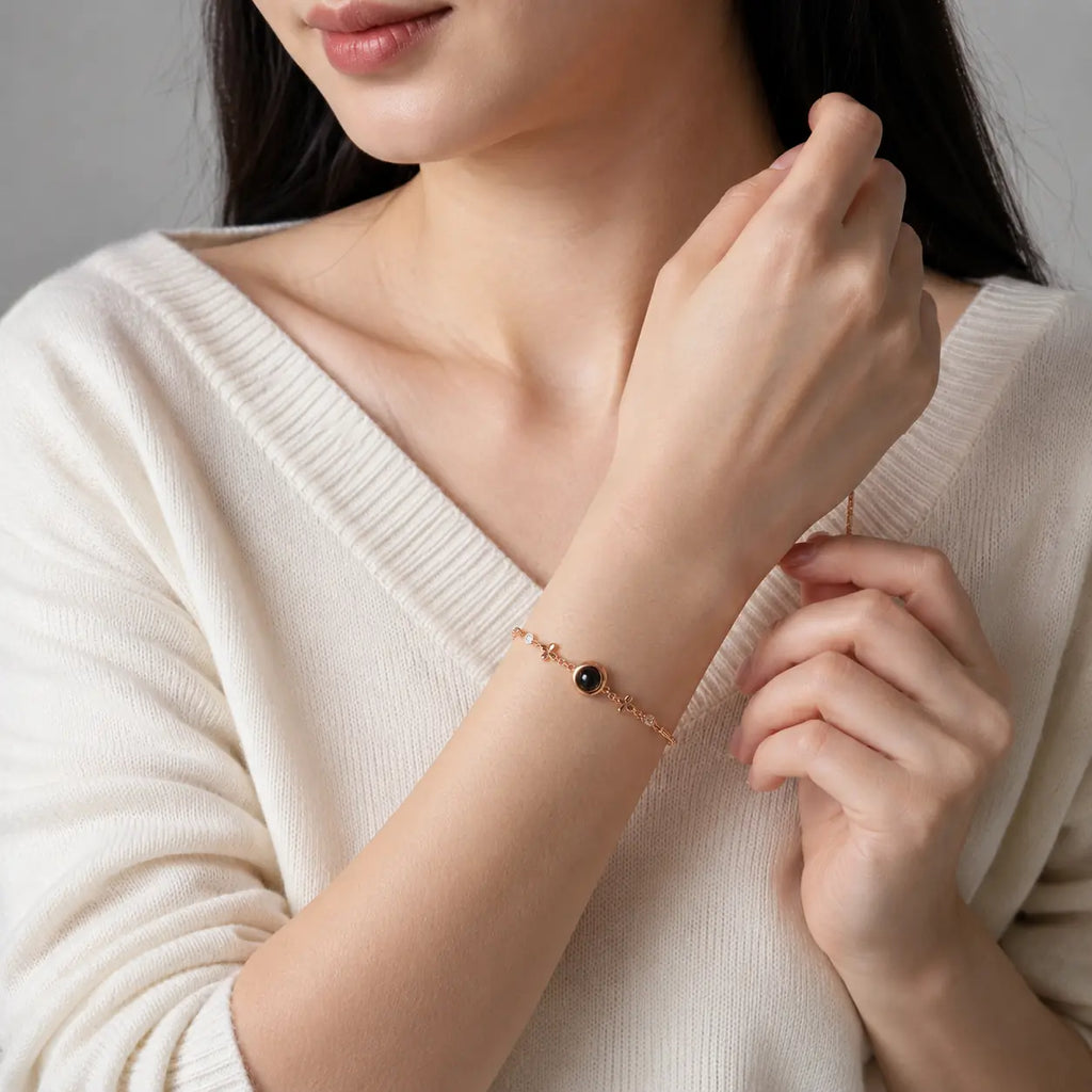 Nicole Custom Photo Jewelry - Personalized Unique Bracelet
