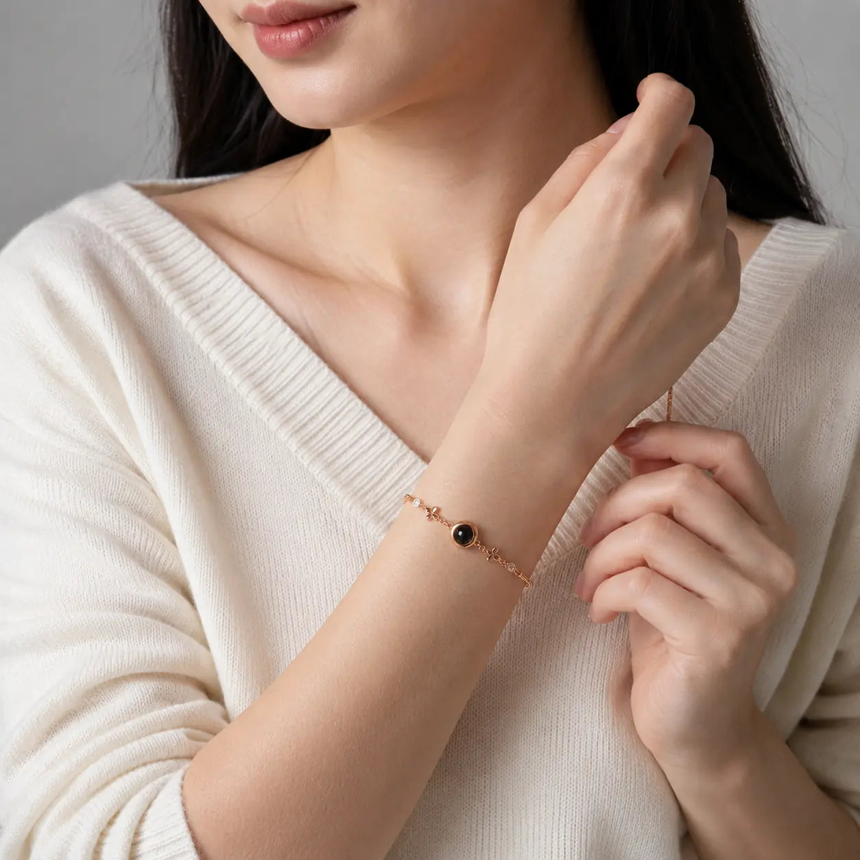 Nicole Custom Photo Jewelry - Personalized Unique Bracelet