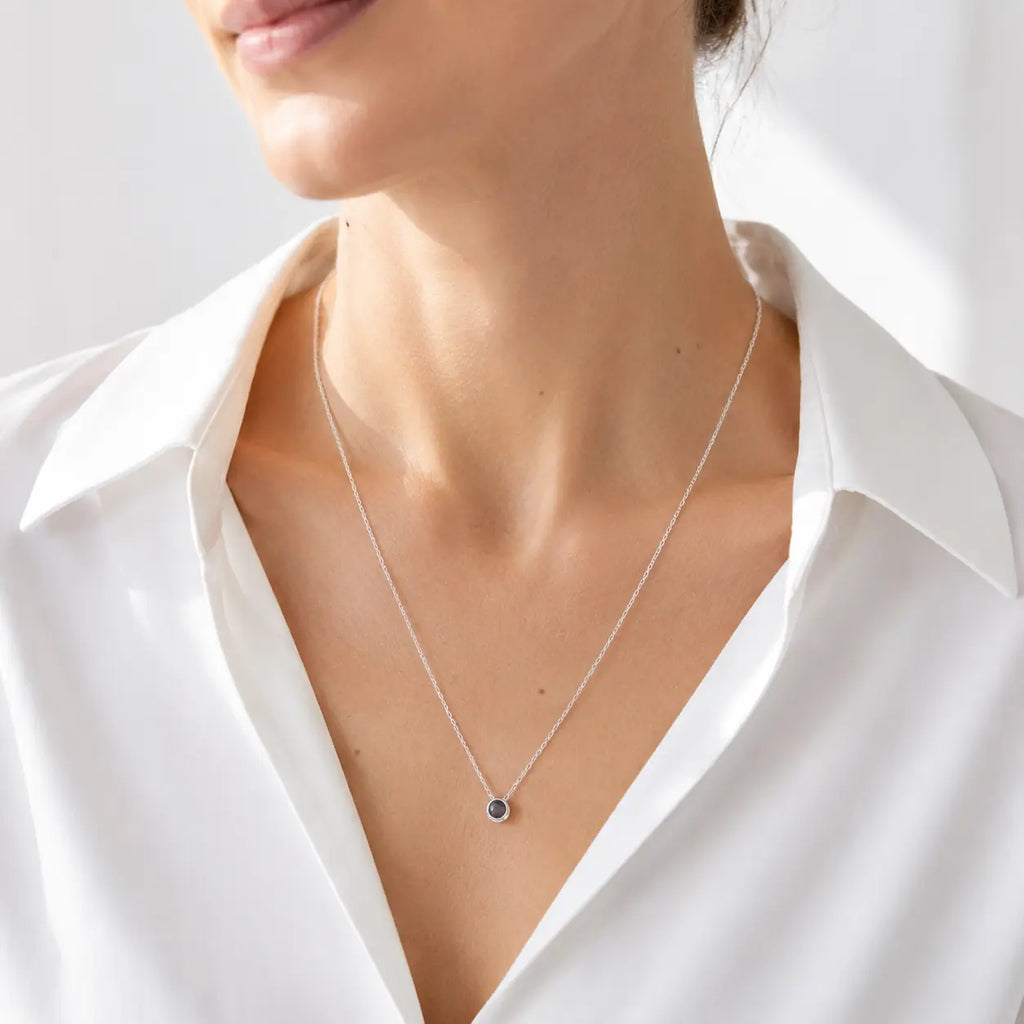 Naila Custom Photo Necklace, Personalized Jewelry