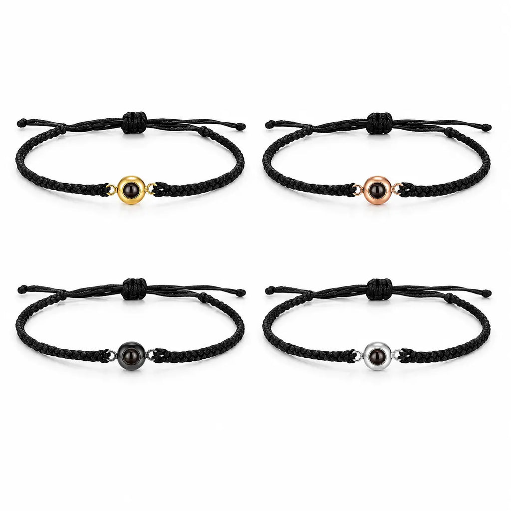 Danish bracelet with encrypted pearl