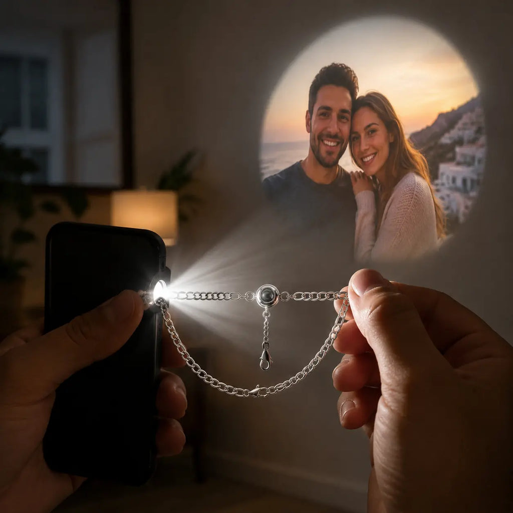 Fiji Custom Photo Bracelet, Personalized Jewelry