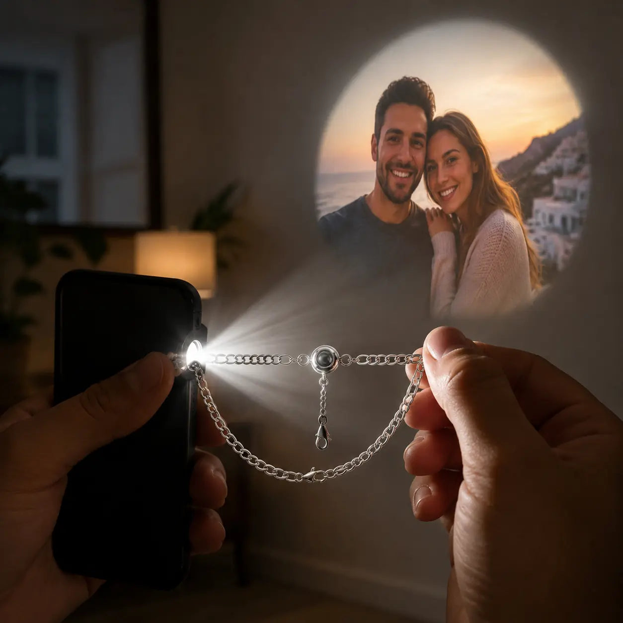 Fiji Custom Photo Bracelet, Personalized Jewelry