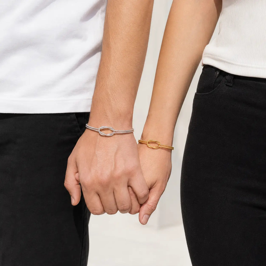 Couple Knot bracelet with customization