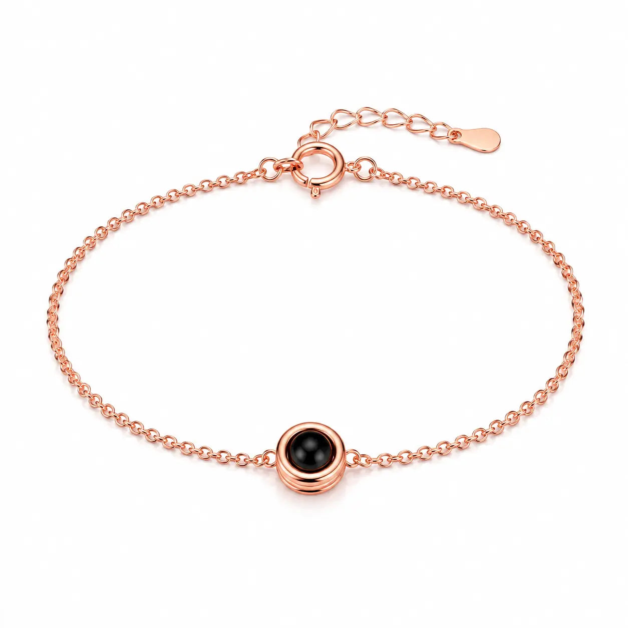 Aya Custom Photo Bracelet, Personalized Jewelry 925 Silver