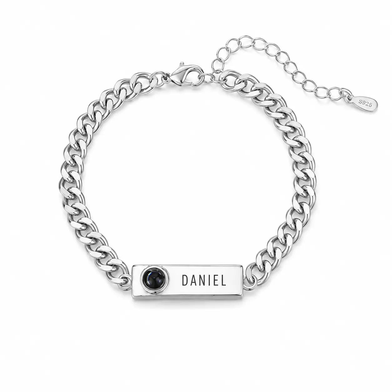 Roy Custom Photo Bracelet, Personalized Jewelry