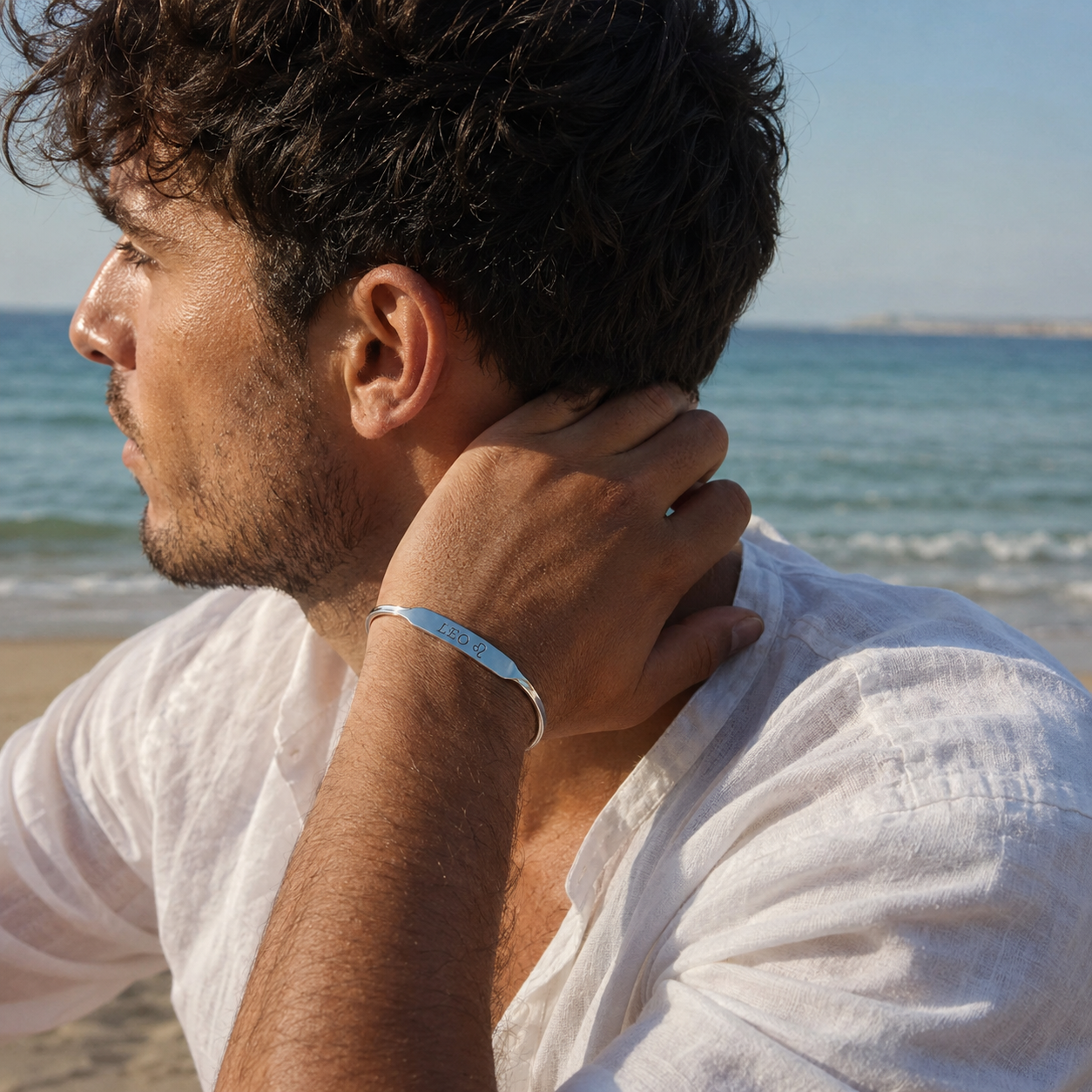Ethan Engraved Zodiac Bracelet Unisex | Feeliento Special